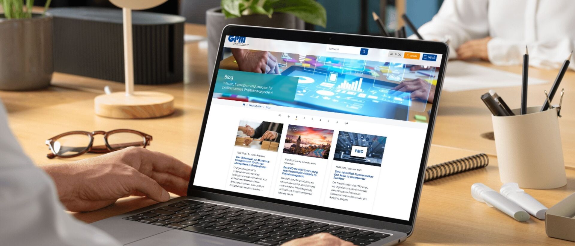 Alles an einem Ort: Der GPM Blog ist jetzt direkt auf der GPM Website
