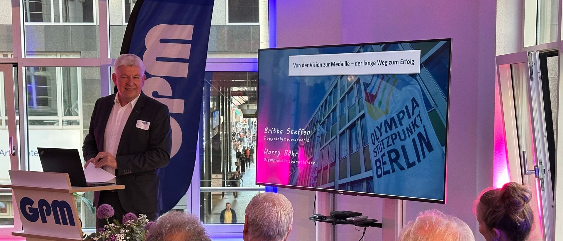 Projektmanagement und Spitzensport im Fokus beim 6. Berliner PM Salon der GPM 