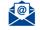 Briefsymbol mit @-Zeichen